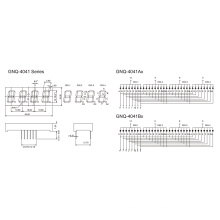 0.40inch 4 Digit 7 Segment Display (GNS-4041Ax-Bx)